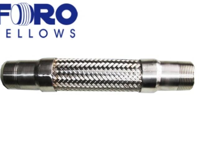 Flexible Connector With Screwed PT Ends